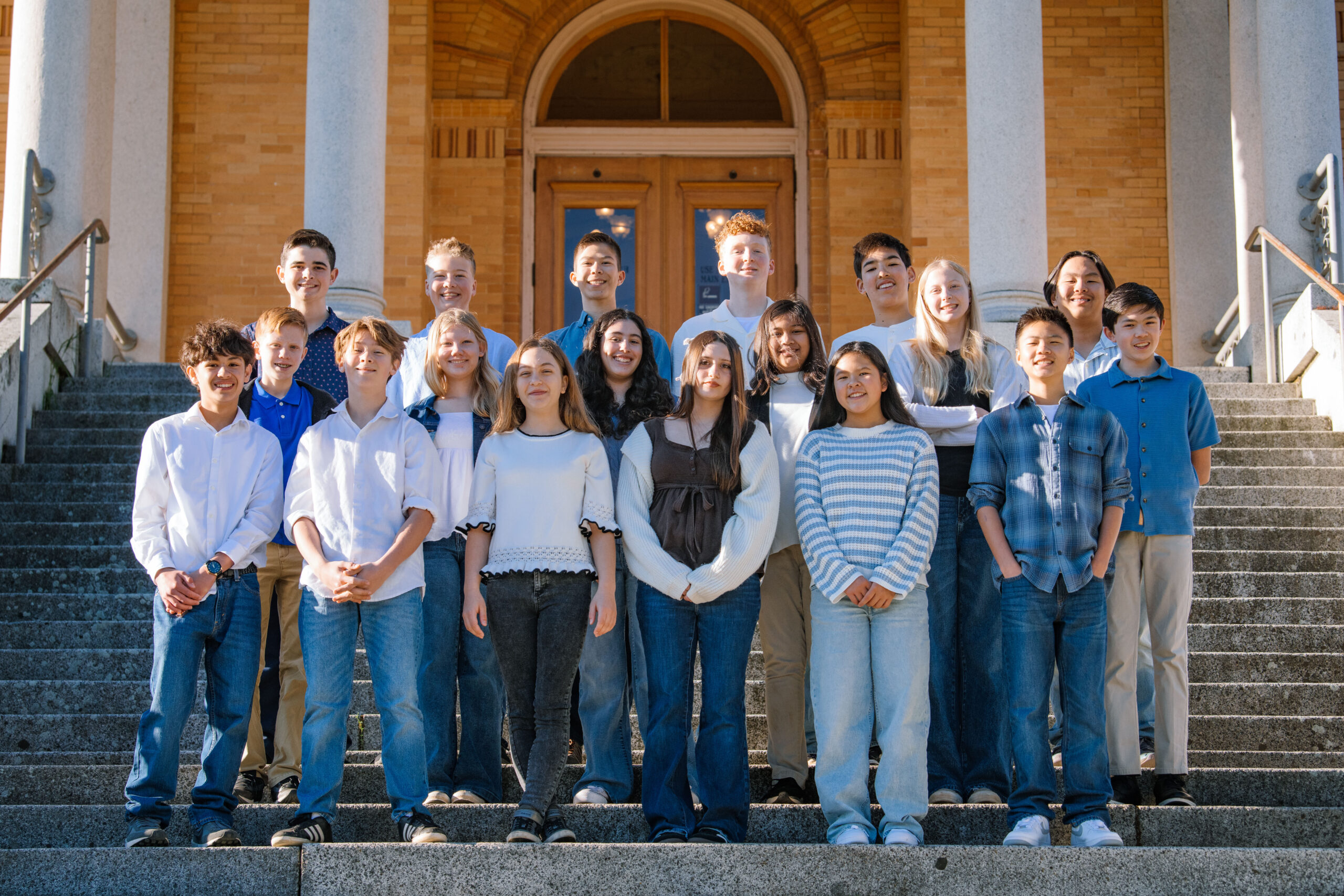 PHAA 8th grade class